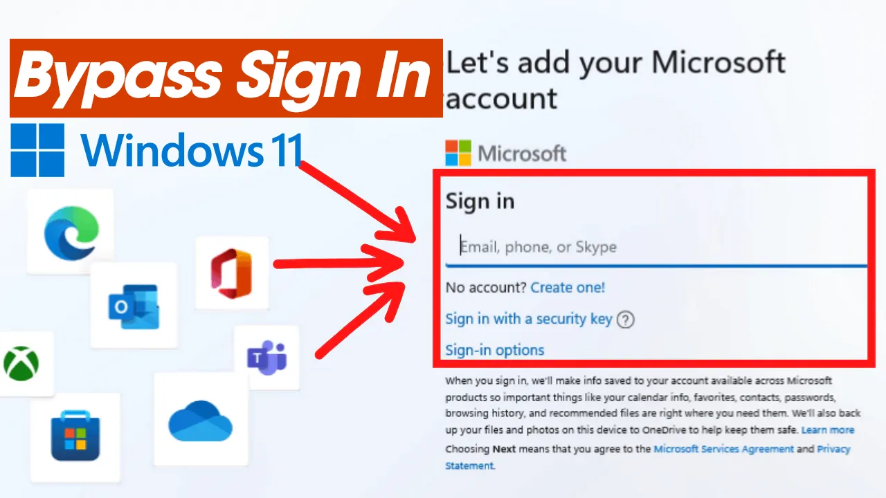 Bypass Sign in Windows 11 như thế nào ?