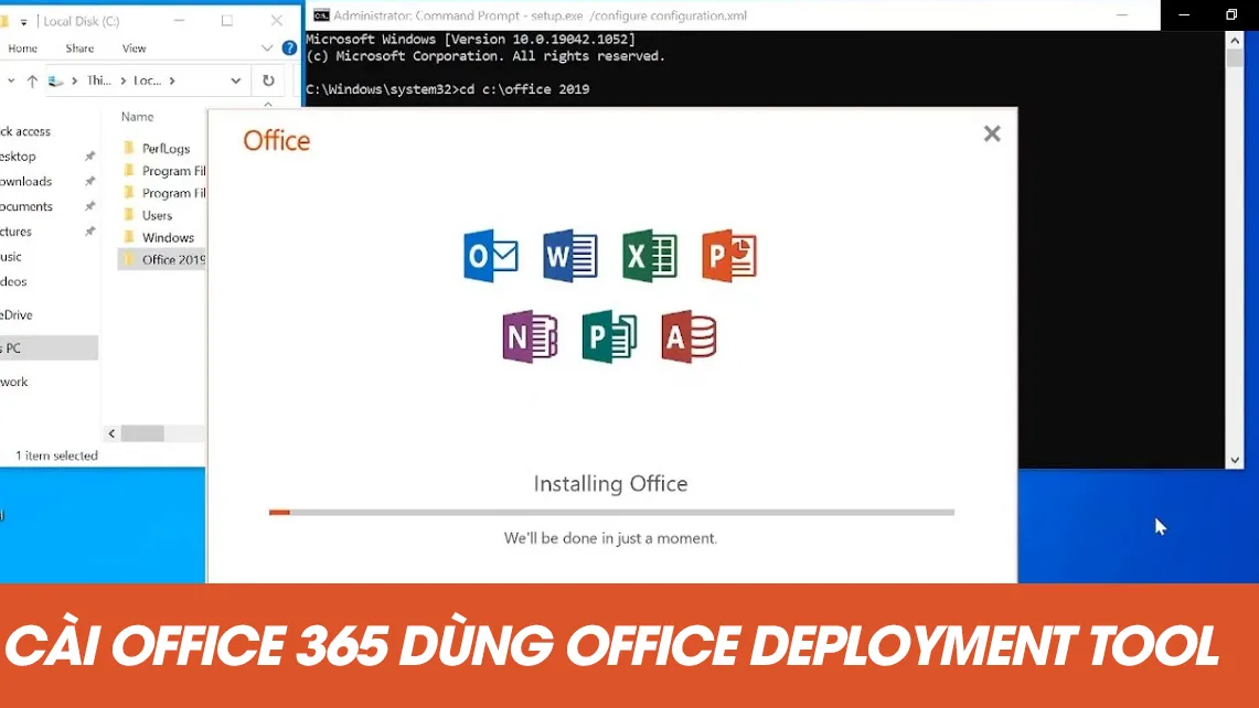 Office Deployment Tool Cài Office 365 Cho Windows 11, Windows 10 Miễn Phí